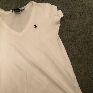 White Polo Tee